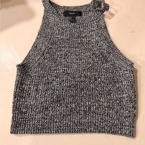 Knit crop top